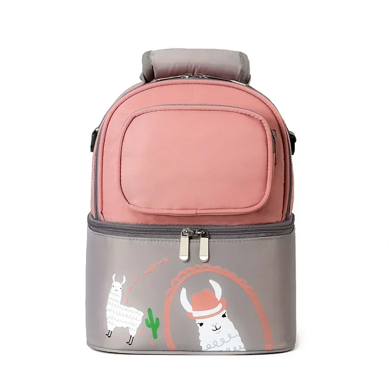 Back Pack Breast Milk Fresh-keeping Refrigerated Insulated Fresh-keeping Storage Pack Double Mother-baby Bag Mother Bag