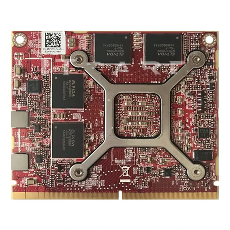 Video graphics card suitable for A1311 1312 M4600, M4700, M4800 laptops, working properly,M5100, 2GB, 216-0846000, DDR5, VGA