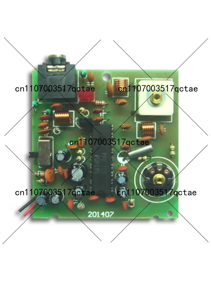 BA1404 FM transmitter board/insertable microphone/FM stereo transmitter board/FM transmitter board/sending circuit diagram