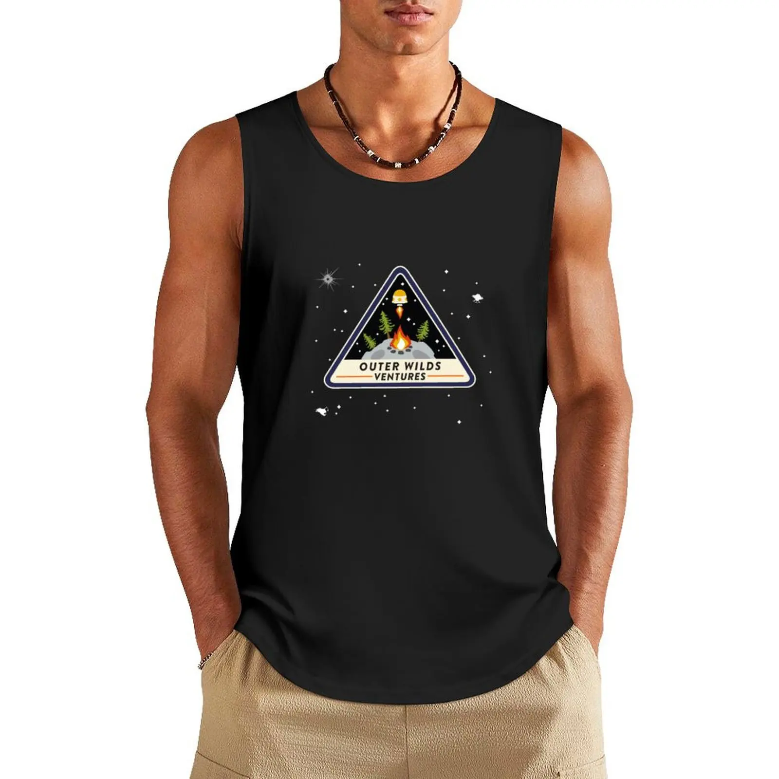 Outer Wilds Ventures Patch Essential TShirt3229 Tank Top men gym gym shirt man