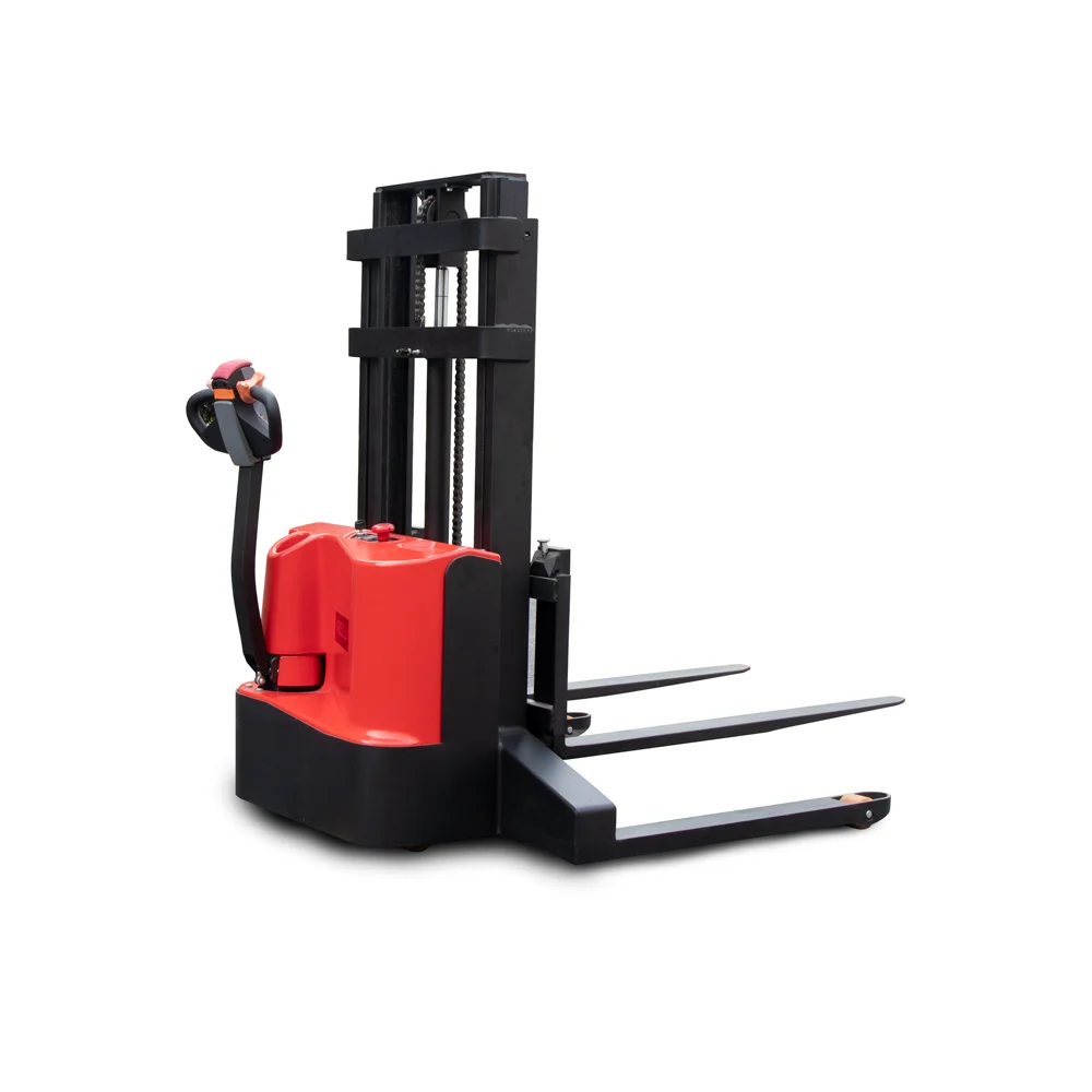 for 1500kg 1.5 ton electric straddle stacker lifter straddle leg stackers with adjustable or fixed wide legs