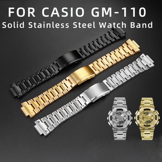 Casio fashion watch metal strap