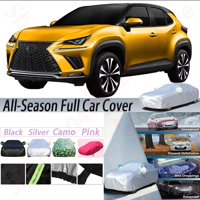 

Waterproof Car Covers For Lexus LBX 2023-2025 Outdoor SUV Anti-UV Sun Rain Snow Wind Protect Cover Dustproof