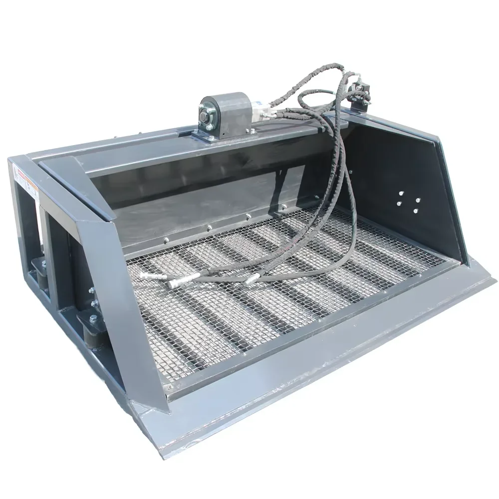 دلو فحص دوار للحفارة، ملحقات مضادة للانزلاق، مواد صلبة، هيكل ثقيل