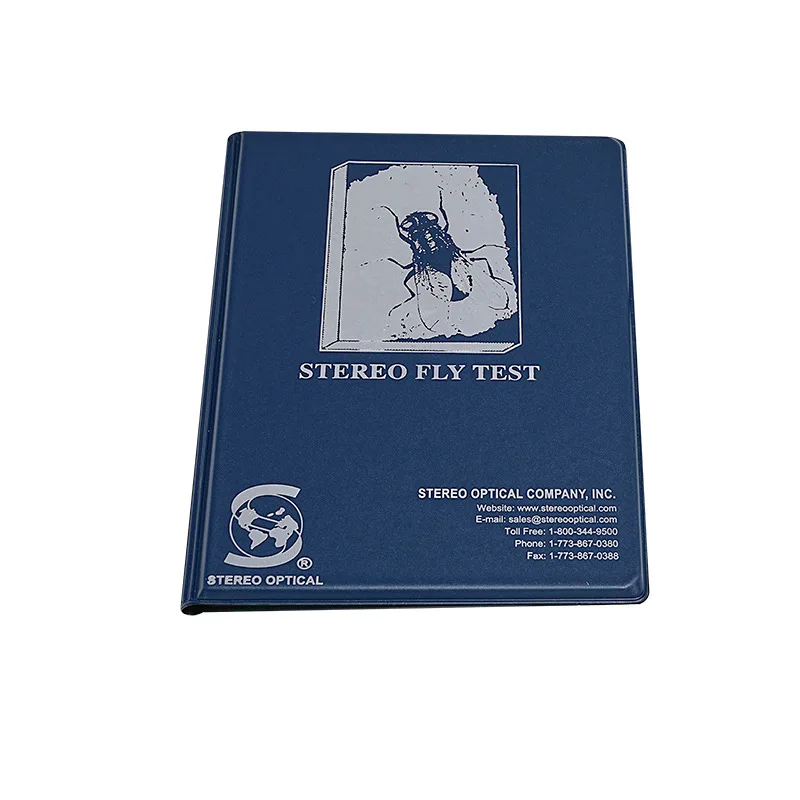 

Stereo Vision Detection Fly Map Stereo Inspection Book Original Imported Random Dot Map Polarized Glasses 3D