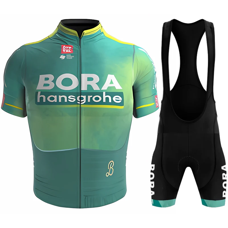 Cycling Shorts Man Set Mtb Jersey Bike UCI BORA ALPECIN Pants Men's Clothes Racing Sportswear Team Mens Summer Male Clothing Gel