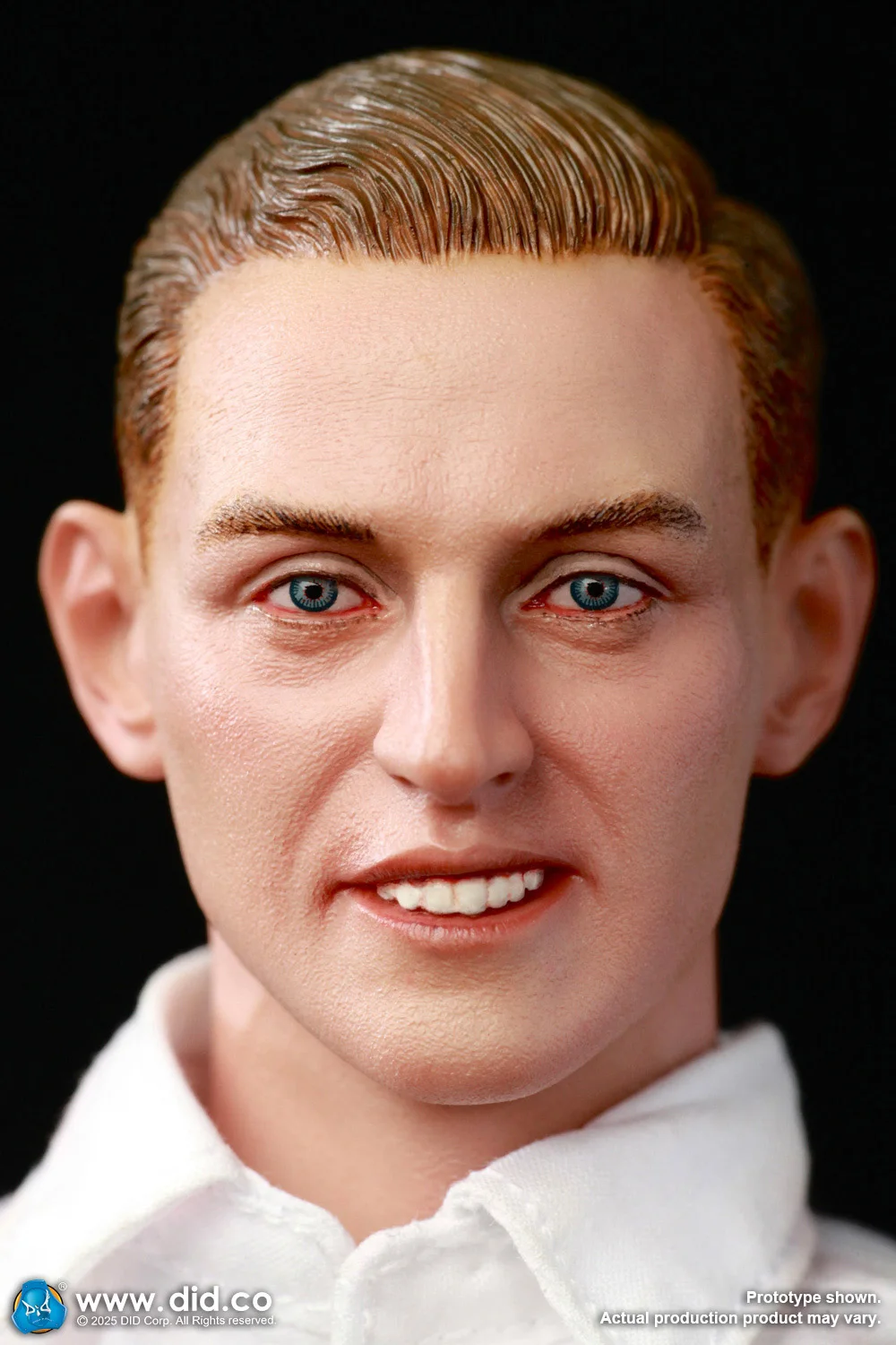 

Scale 1/6 DID D80190 Soldier Doll Man Head Sculpt Carving with Neck Connector Caps Shirt Toys Model For 12" Doll Figure Collect