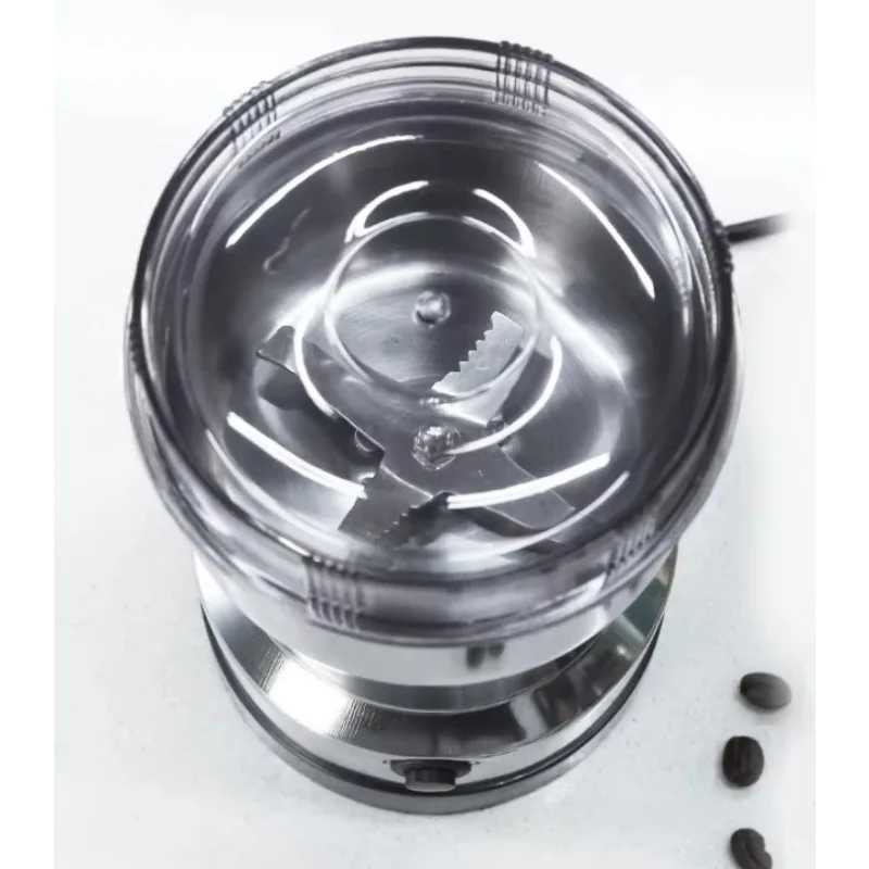 الفولاذ المقاوم للصدأ المنزلية 4 شفرات طحن القهوة اللحوم الثوم آلة المحمولة