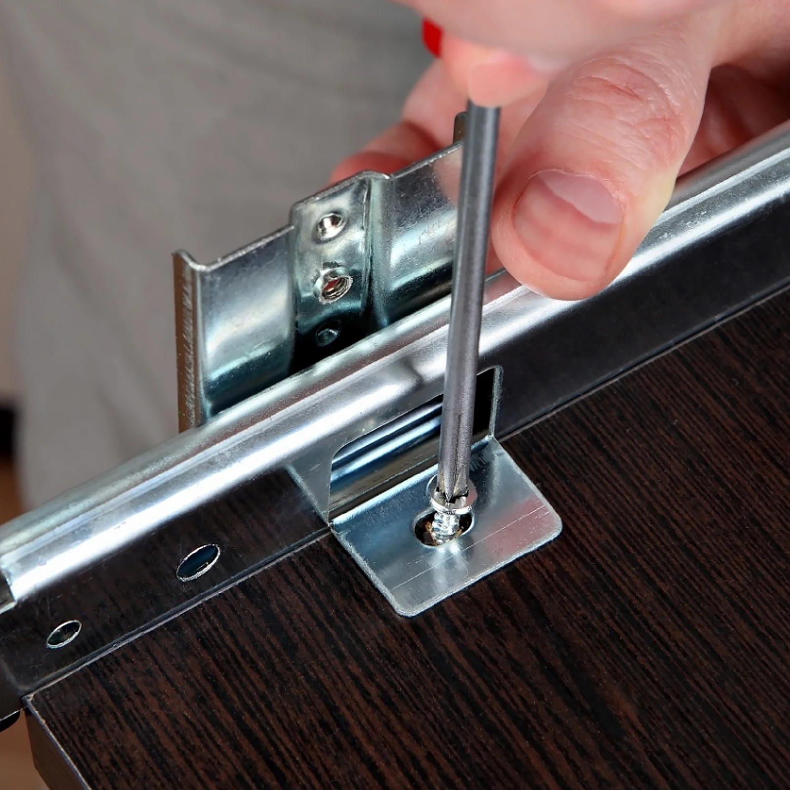 

Rails Keyboard Tray Accessories Bracket under Desk Sliding Bearing Slides Office