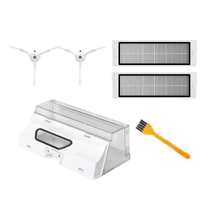Ac66 para xiaomi mi robô 2st roborock s55 s51 s50 s6 t6 caixa de poeira peças reposição aspirador hepa filtro peças reposição