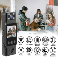 【Last-Chance!】Law Smart Sports DV 4K 1080P HD Wifi Mini Camera Handheld Back Clip Portable Camera Car Recorder
