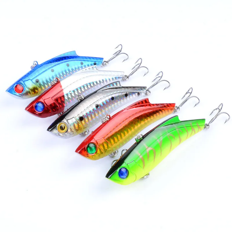 90mm 26.5g Vibration Fishing Lures Sinking Crankbaits Ratlin Saltwater Artificial Hard Bait Pesca Isca Wobblers for Pike VIB