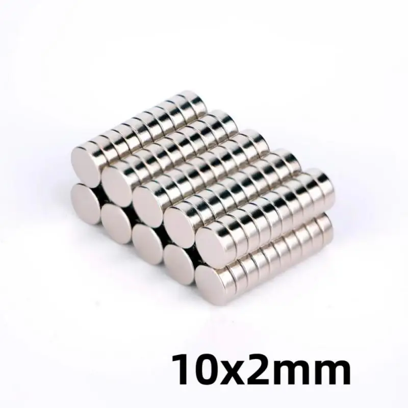 1~100Pcs 10x2 5x3 6x1 4x2mm Neodymium Magnet NdFeB Round Super Powerful Strong Permanent Magnetic Imanes 10x1 10x1.5 10x2 mm