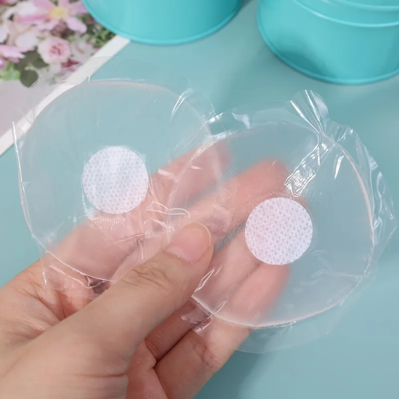 Transparent Nipple Cover Stickers for Women Invisible Lift Anti-bulge Self Adhesive Chest Paste Petals Round Patch Adhesive Pads