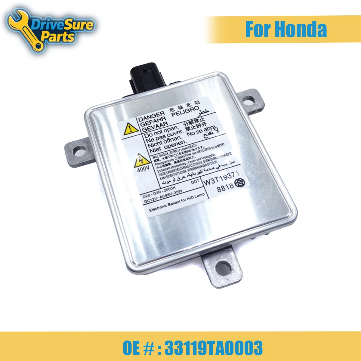 

33119TA0003 Xenon HID Headlight Ballast For Honda Accord VII For Mitsubishi Lancer For Mazda Car Accessories