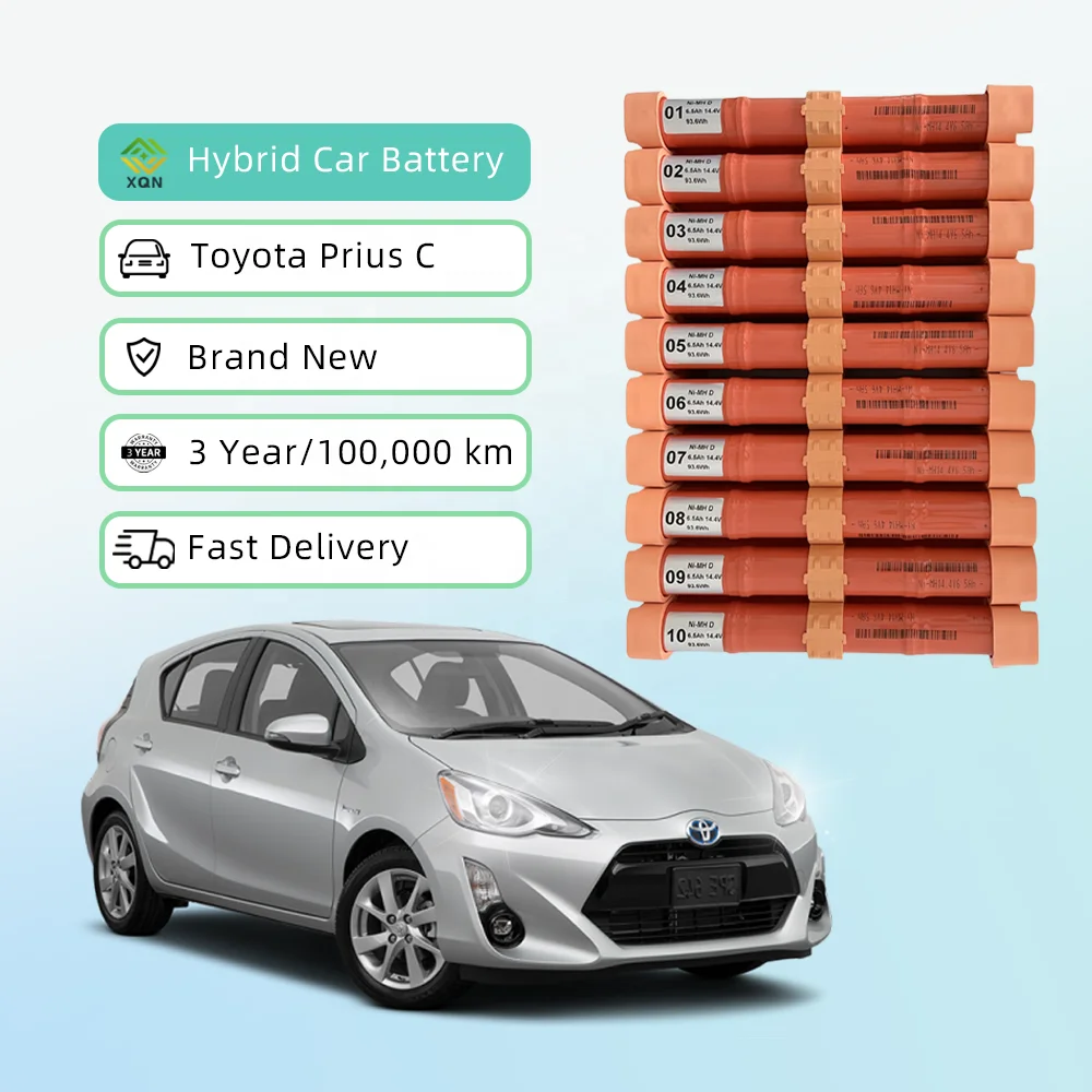 

10Pcs New Cell Ni-mh Module Replacement Hybrid Car Battery for Prius C Aqua 2012 2013 2014 2015 2016 Oem Price