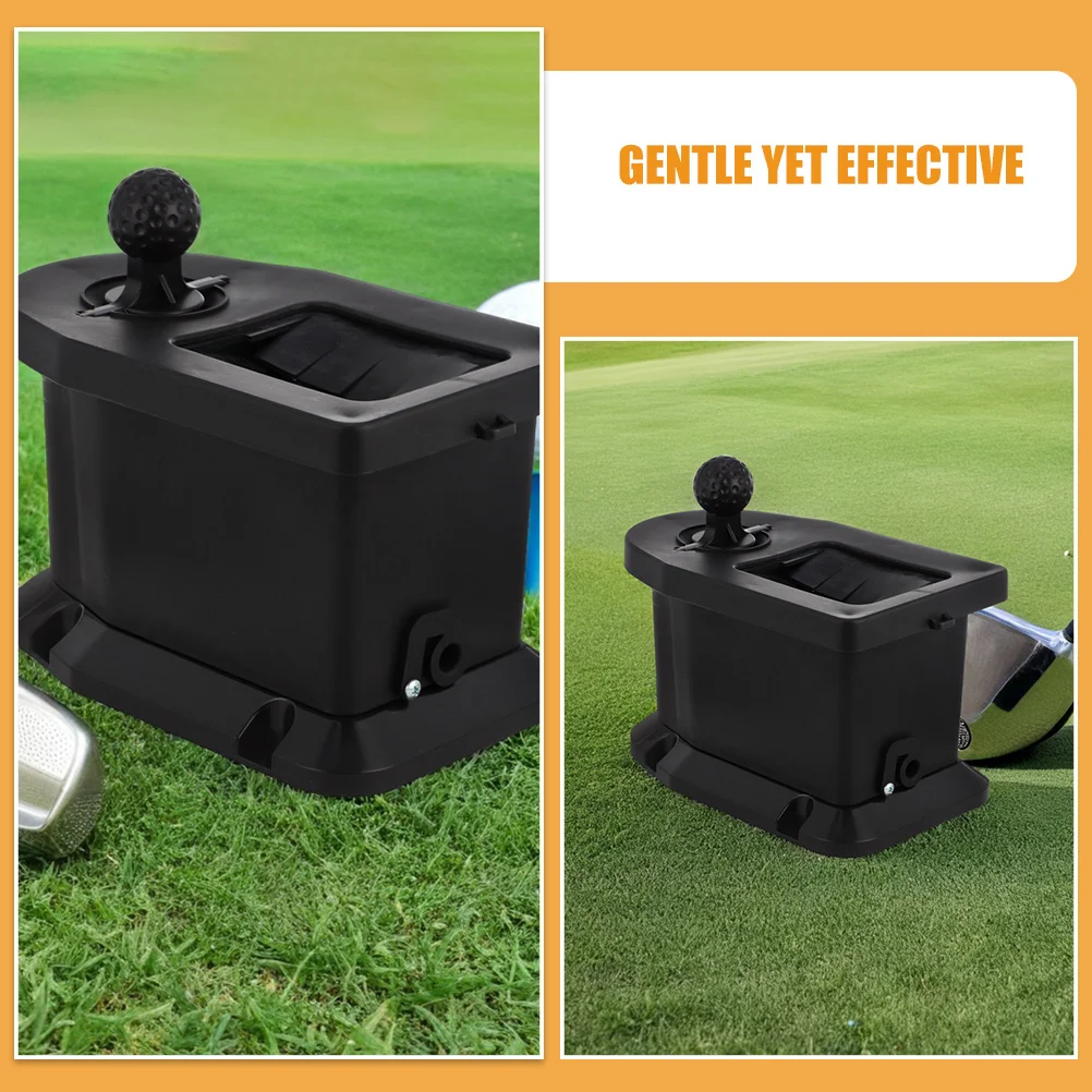 2-In-1 Portable Golf Cleaner Brush For Club Head Ball Washing Manual Operated Efficient Golf Accessories Cart