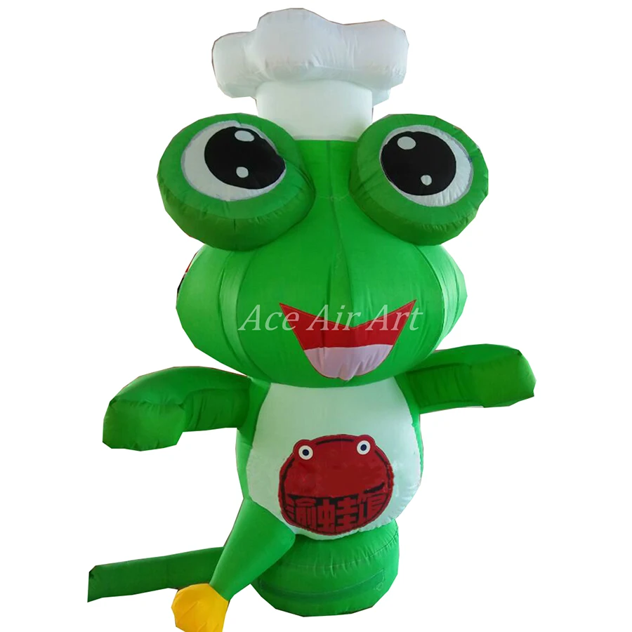 

Inflatable Cartoon Model Inflatable Advertising Frog Replica for Events