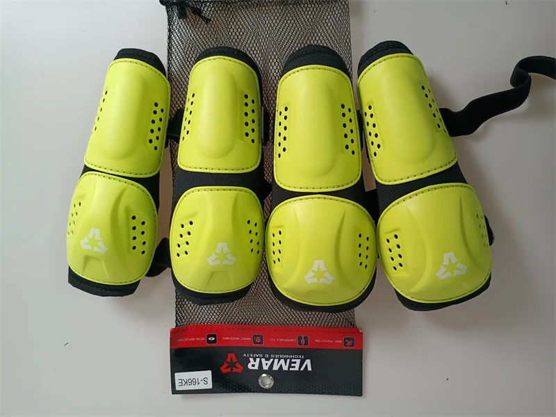Kids Motorcycle Riding Body Armor/Elbow Knee Protector Children Motocross Back Vest Chest Off-Road Moto Cycling Protective Gear