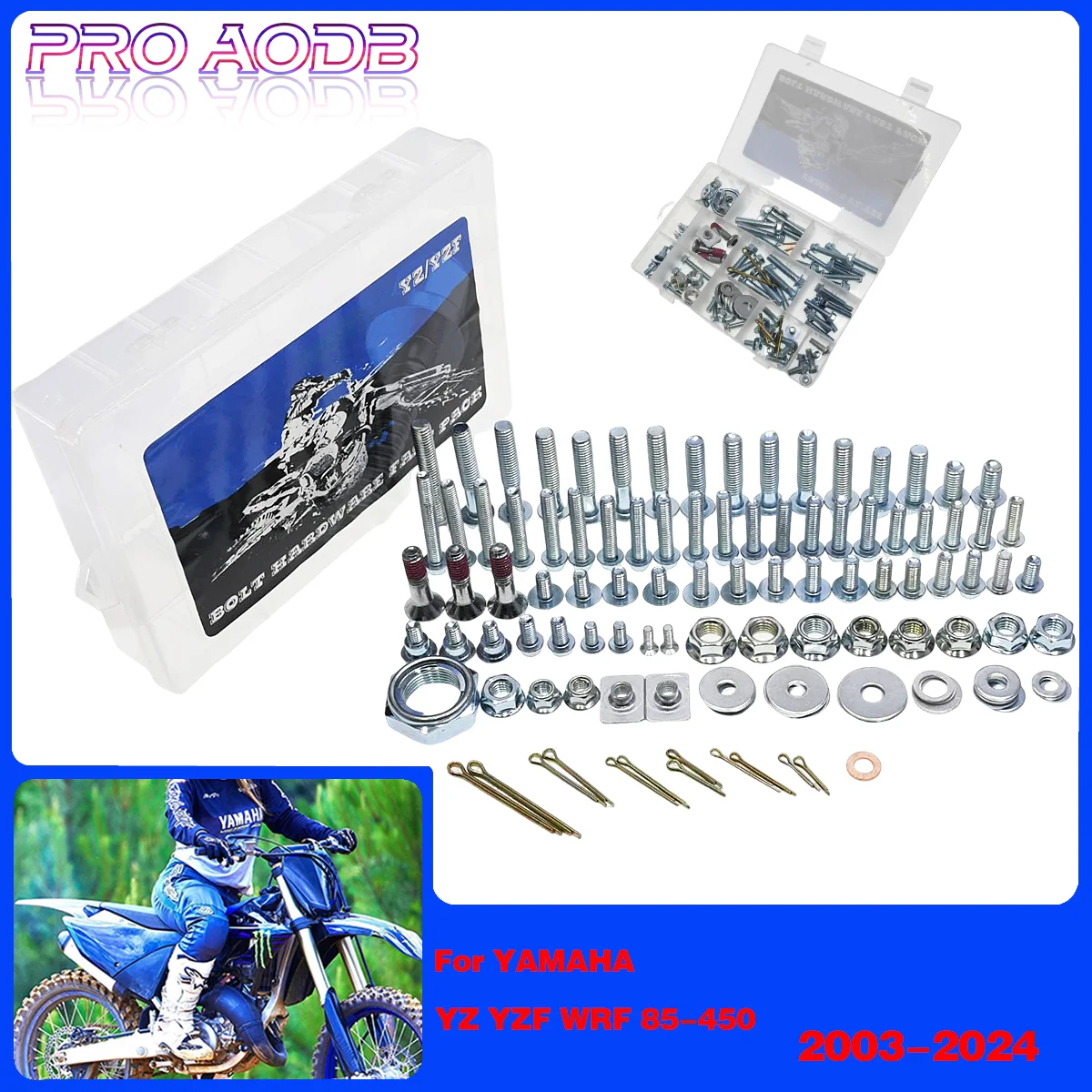 Zestaw łączników z tworzywa sztucznego do motocykli YAMAHA YZ YZF YZ-F WRF WR-F 65 85 125 250 250F 450 450F 2003-2024 2025