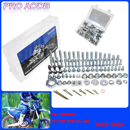 Kit completo de tornillos de plástico para motocicleta, para YAMAHA YZ YZF YZ-F WRF WR-F 65 85 125 250 250F 450 450F 2003-2024 2025