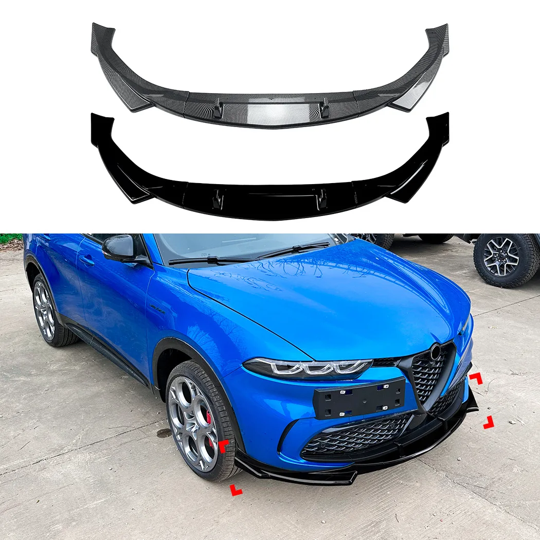 

Для Alfa Romeo TONALE 2023+ передняя губа и передняя лопатка, спойлер, аксессуары для трансграничной модификации