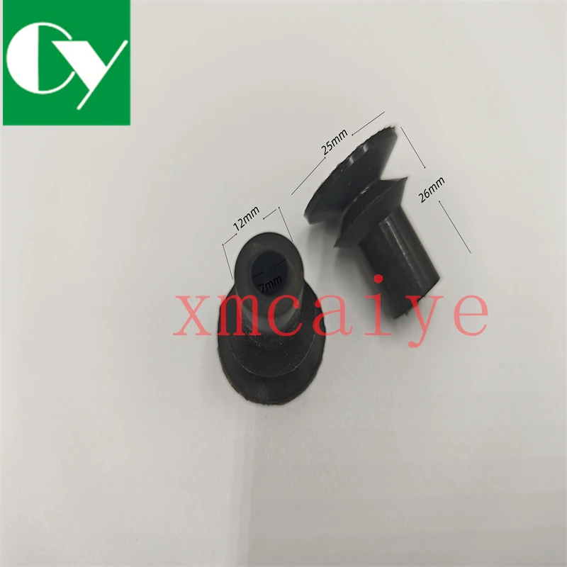 

Высокое качество, 100 шт., резиновая присоска для Roland KBA, детали для офсетной печати, размер 7*12*25*26 мм