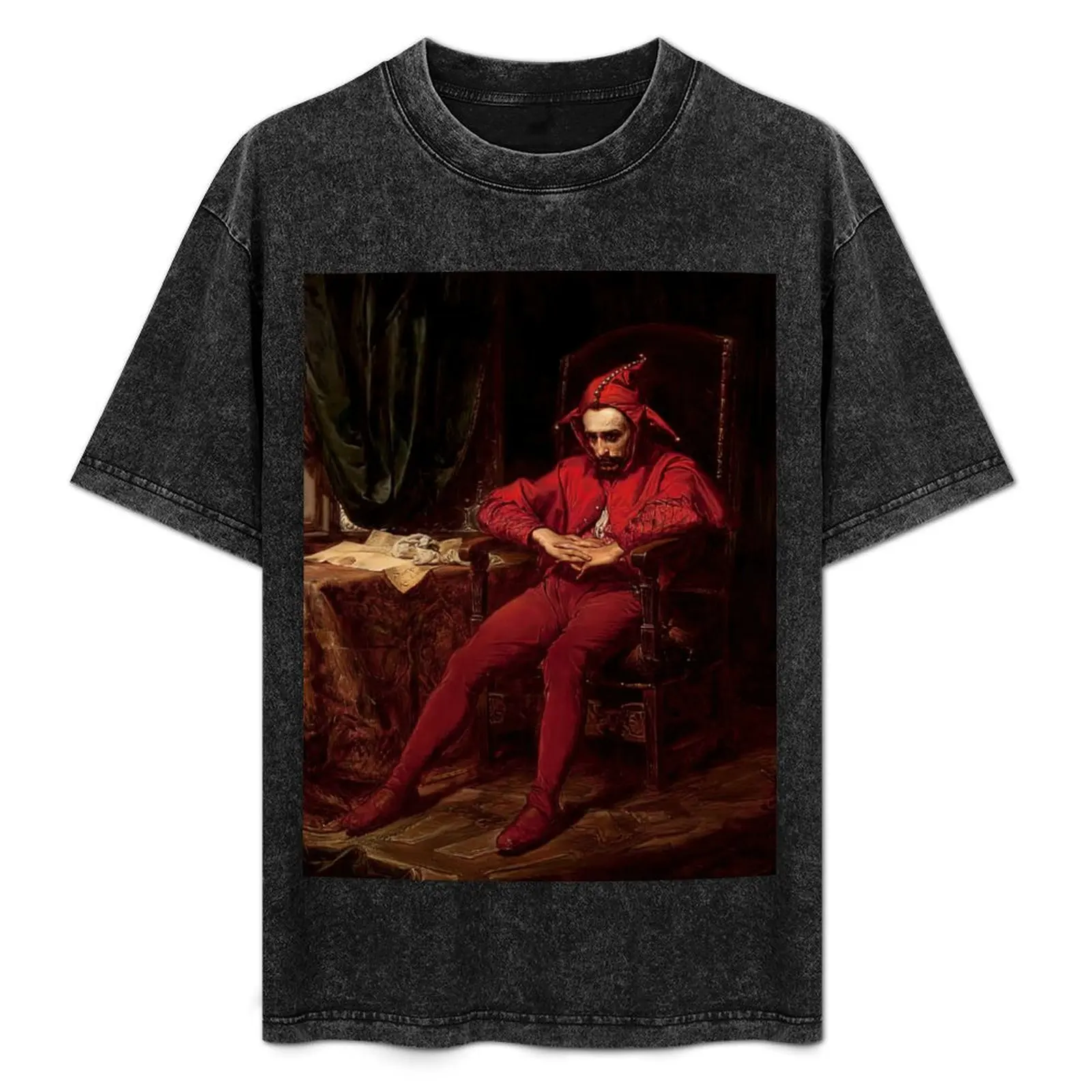 

Sad Clown (Stańczyk) by Jan Matejko T-Shirt Odor Resistant Short Sleeve Top