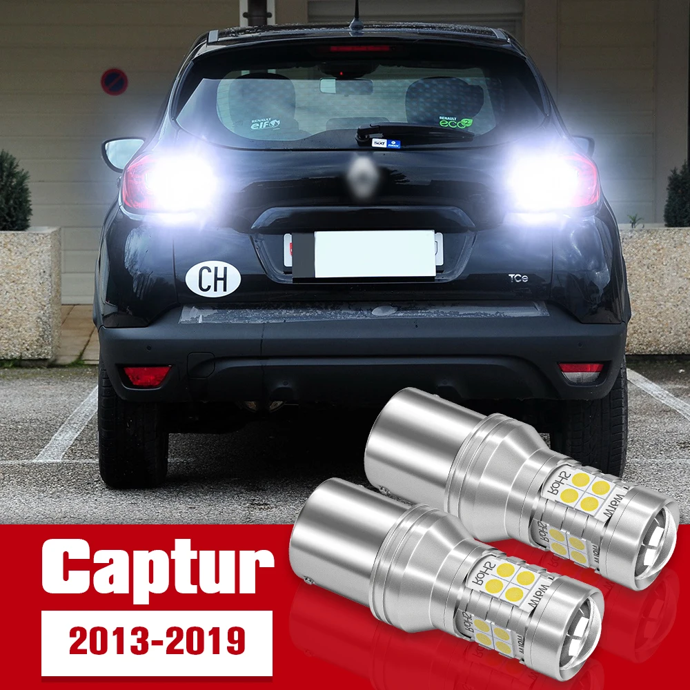 

2pcs LED Accessories Reverse Light Bulb Lamp For Renault Captur 2013-2019 2014 2015 2016 2017 2018