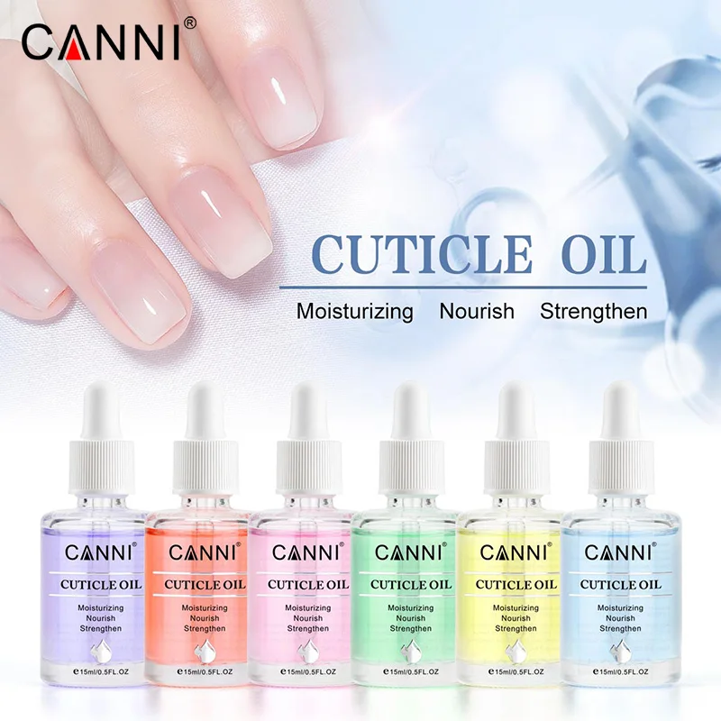 15 ml CANNI Nagelhautöl Nagelgelpoliermittel Maniküre Nagel Hautpflege Feuchtigkeitsspendend Nähren Stärken für Gel Nagelhautenthärter – Detail 5