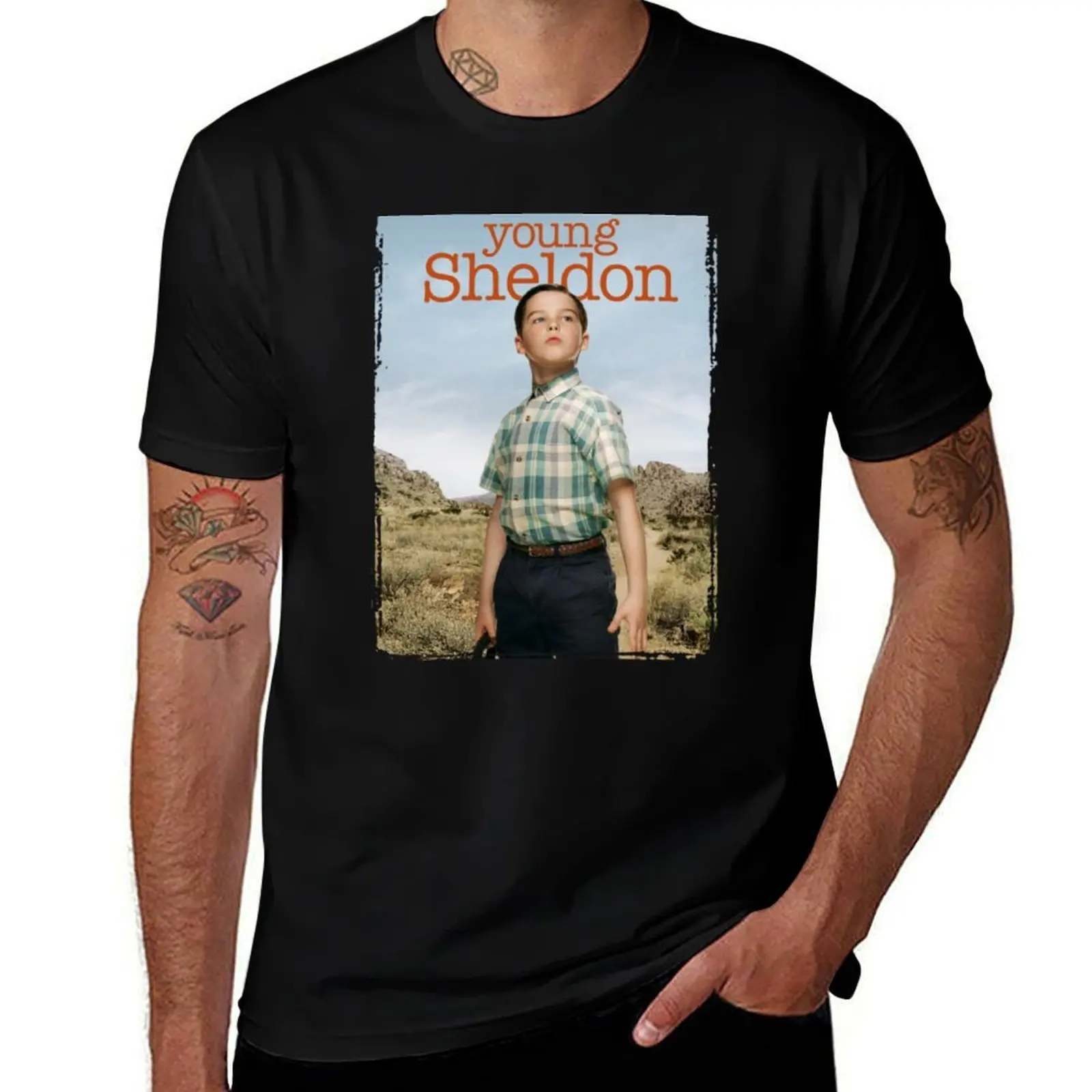 YOUNG SHELDON T-Shirt t shirt man designer man t shirts for men T-Shirt