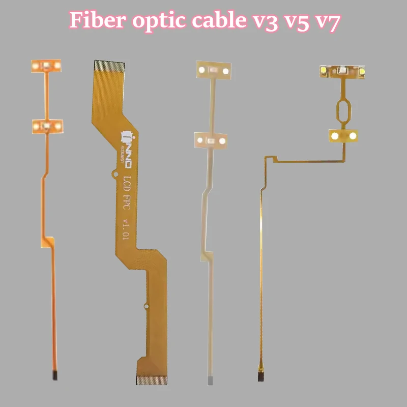 光ファイバケーブルv3-v5-v7-ledリボンケーブルv7赤色光ケーブルv7ディスプレイスクリーンケーブルvシリーズled赤色光ケーブル光