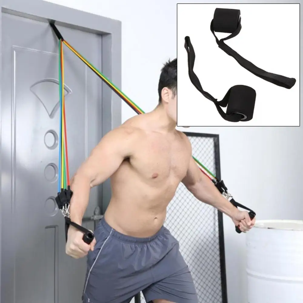 Pull Rope Training Resistance Band Home Fitness Arm Strength For Muscle Strength Maintenance Door Clip Rally Body Exercise