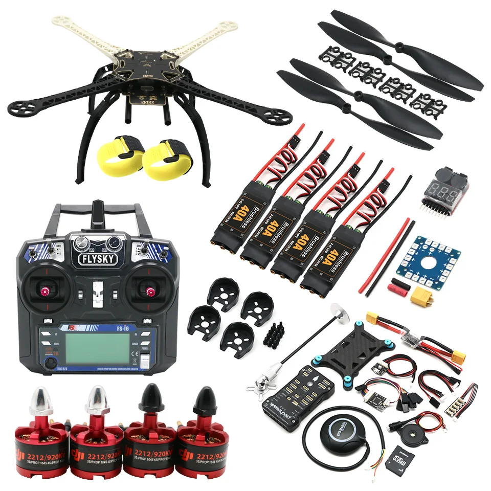 Flysky i6 S500 Quadcopter Flight Controller with GPS