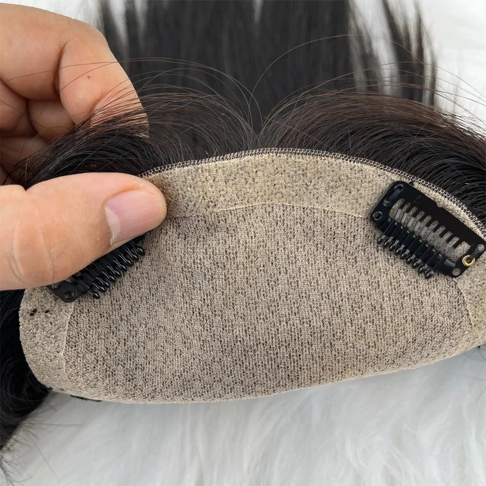 Hot 3*5 6*6 Size Raw Brazilian Human Hair Topper For Women Make Hair Full Factory Wholesale Cheap Natural Human Hair Toppers