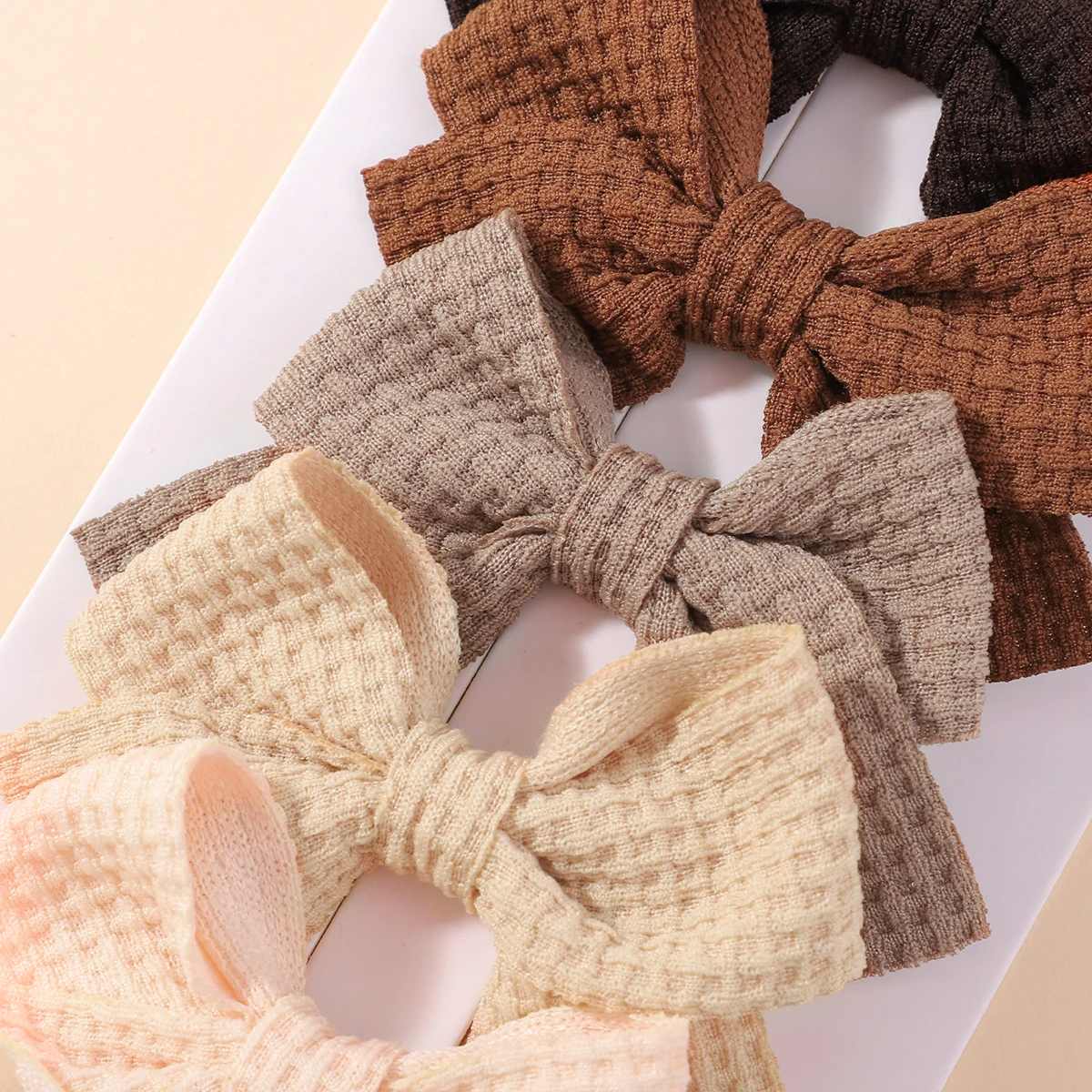 6pcs Cute Bows Hair Clips For Girls Princess Hairpins Children Barrettes Candy Document Baby Hair Clips Hair Accessories