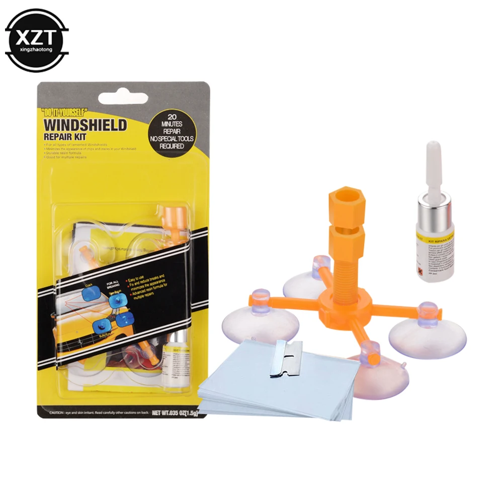 

Car Windshield Cracked Scratch Repair Kit Quick Fix DIY Window Glass Repair Tool Scratch Remove Care Accessories