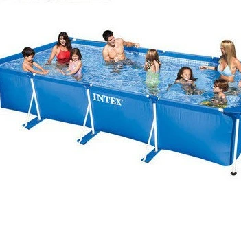 Intex Home Family Kids Full Sized 28270 Inflatable Indoor Metal Frame Pools Adults Garden Backyard Inflatable Swimming Pool