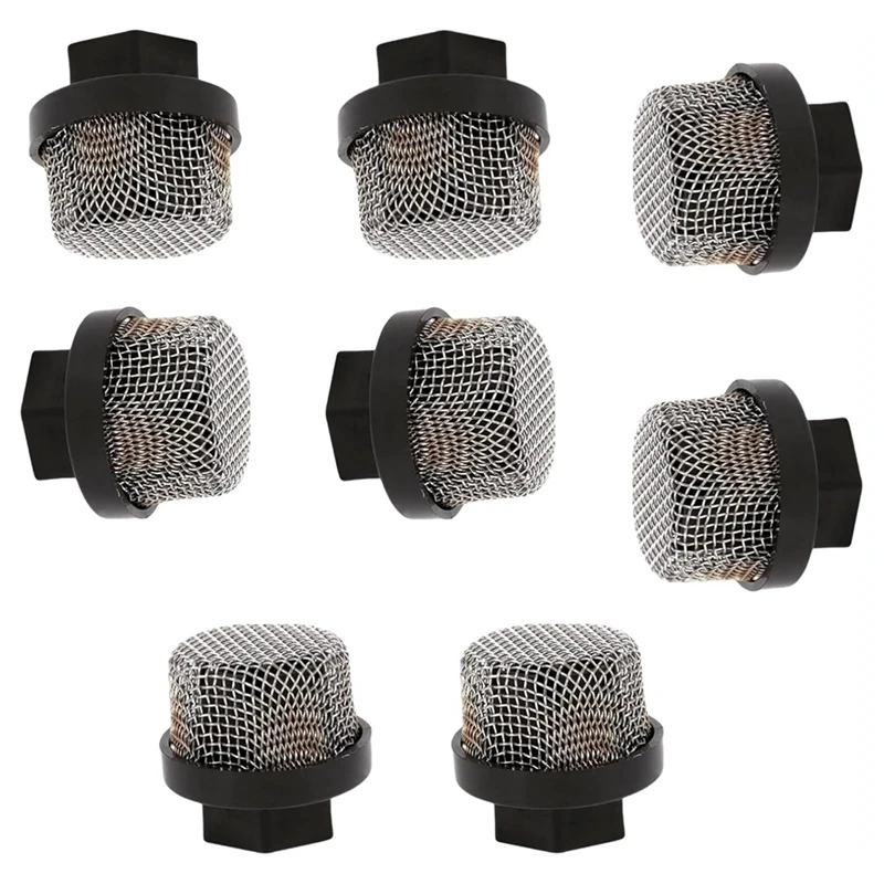 

AA01-8Pcs 246385 Hose Inlet Strainer Filter Inlet Suction Strainer Mesh Suitable For Ultra 395 495 390 Airless Paint Sprayers