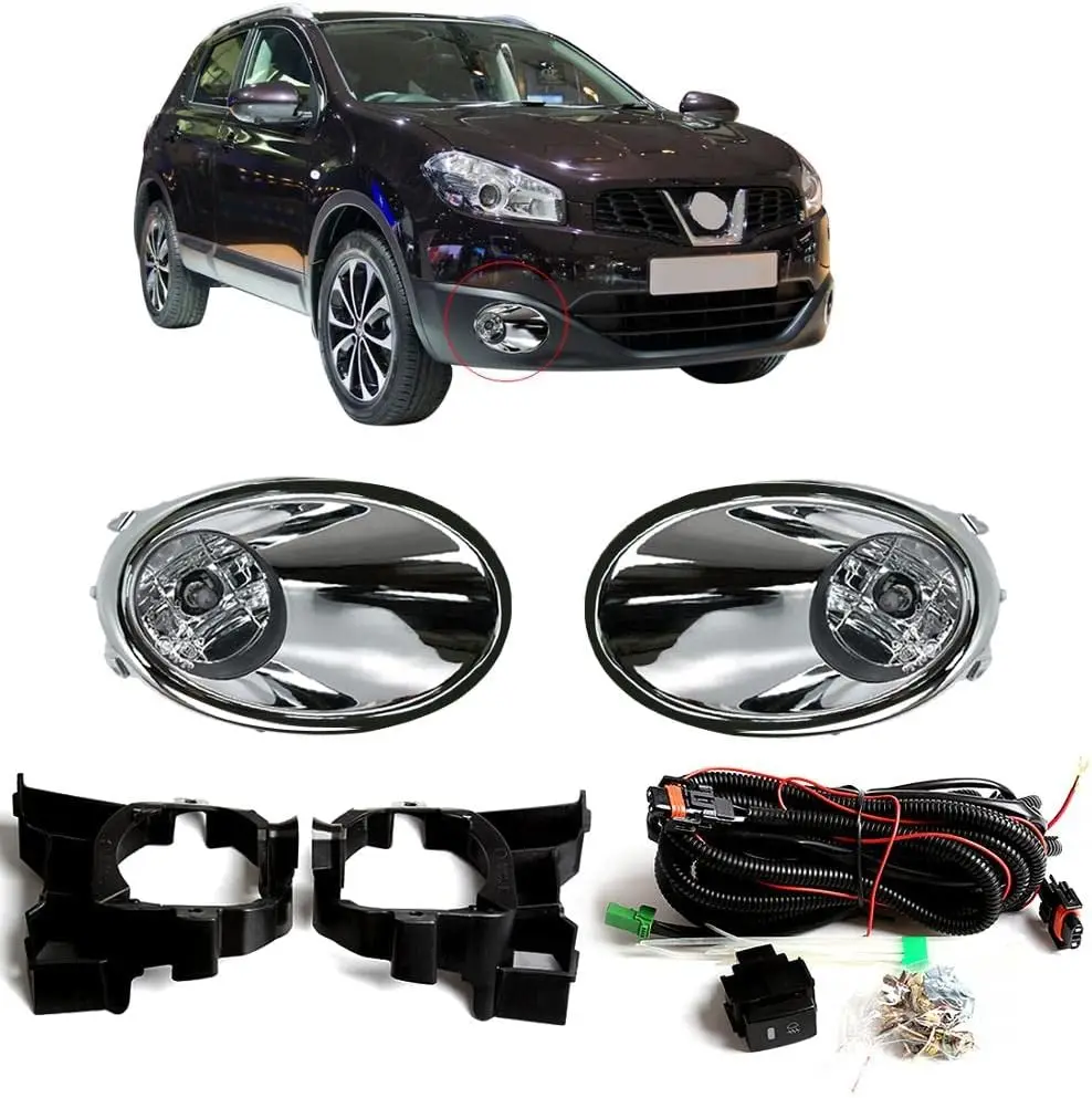 

car bupmer head light for Nissan Qashqai lamp headlight halogen 2011~2013y car accessories DRL fog for Nissan Qashqai headlamp