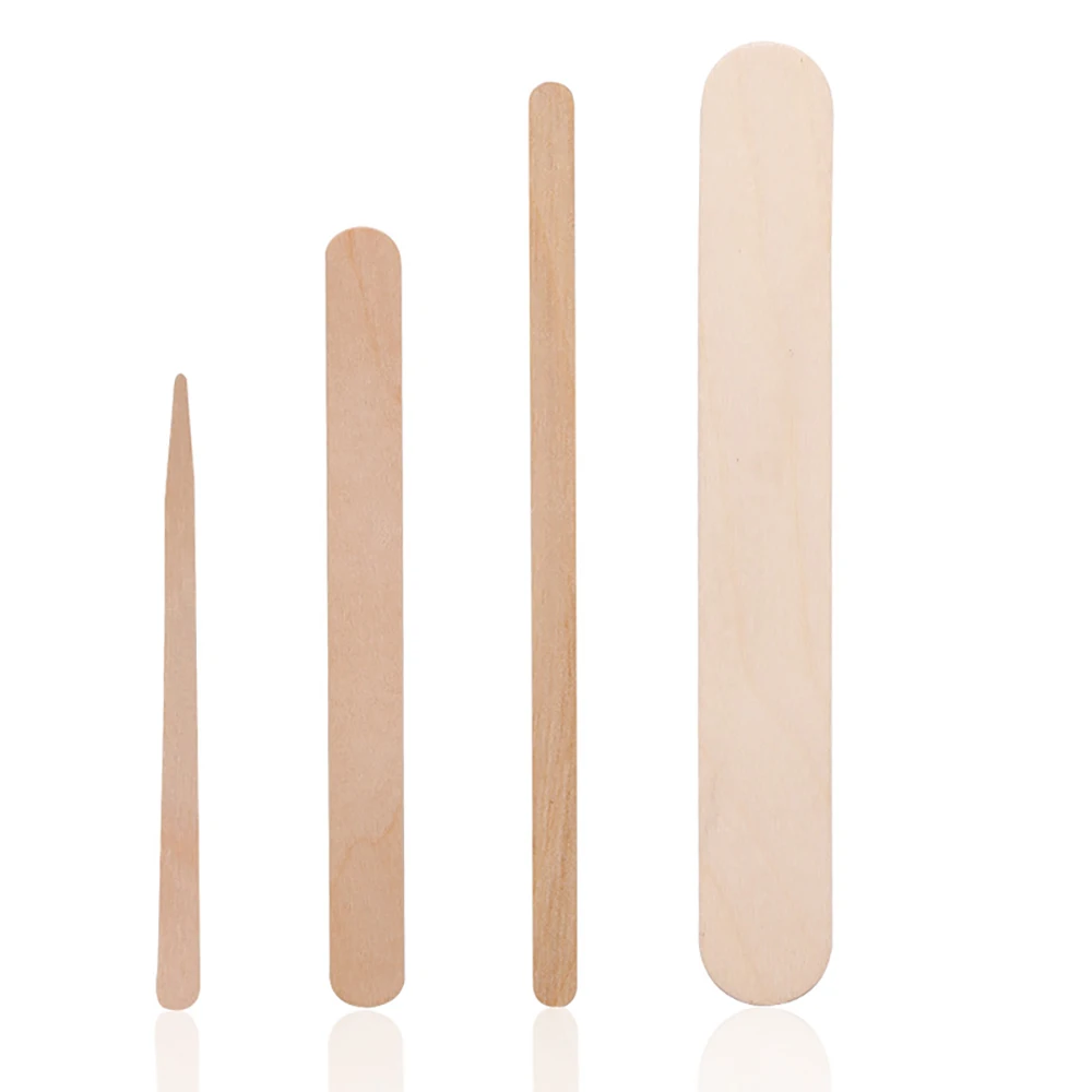 250/500Pcs Cuticle Remover Orange Wood Nail Sticks Double Head Multi Functional Cuticle Pusher Manicure Supplies Nail Care Tools