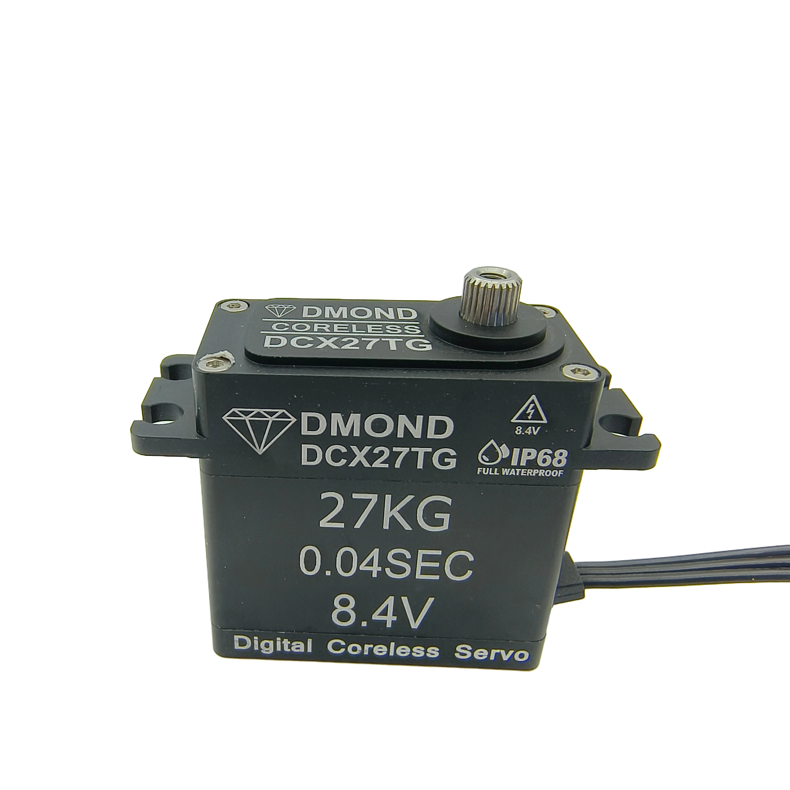 DMOND DCX39TG DCX48TG 39/48KG 0.06/0.08sec 8.4V IP68 Waterproof Titanium Steel Gear Digital Coreless Servo Customized product
