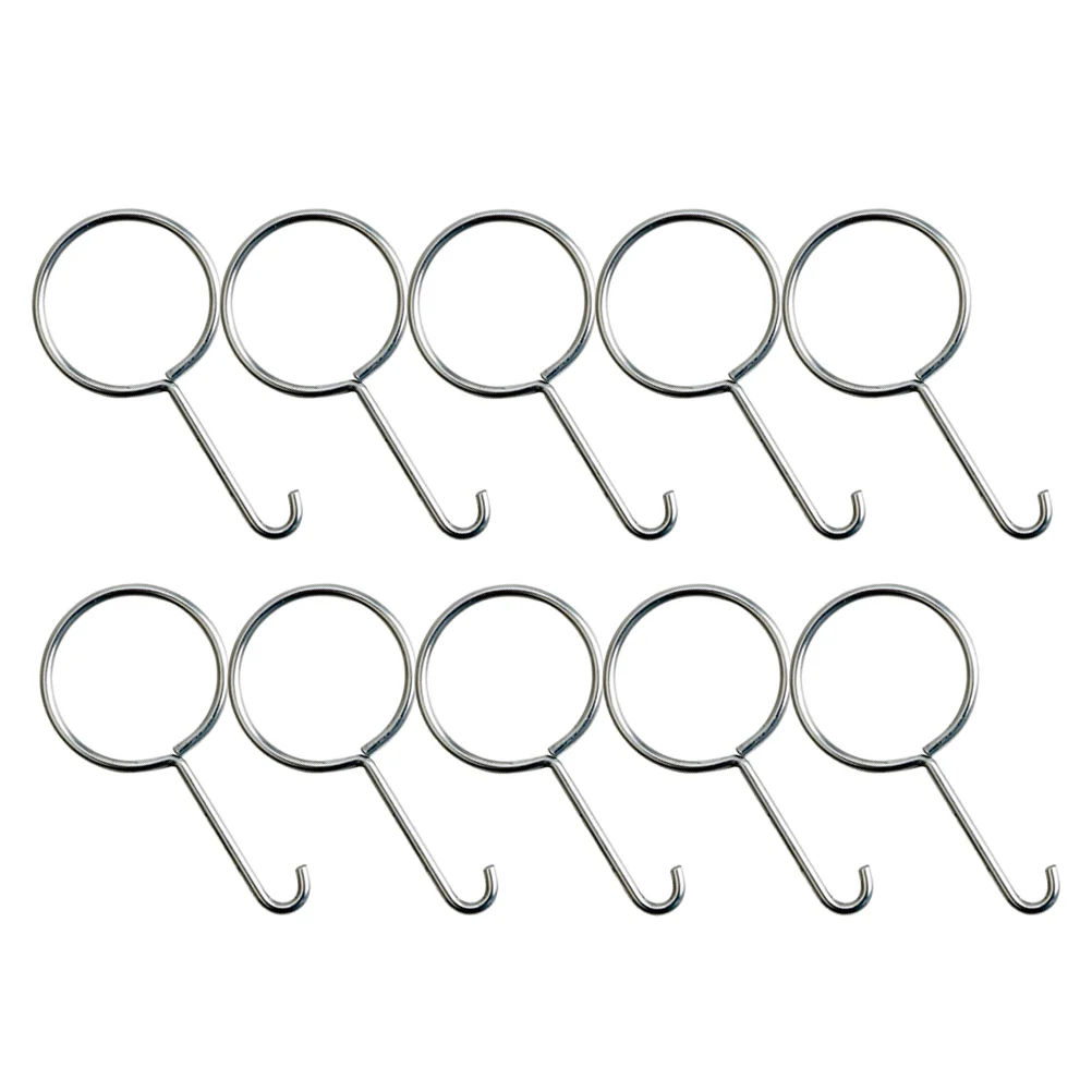 10 Pcs Puller Shower Drain Removal Tools Galvanized Hook Stainless Steel Lifters