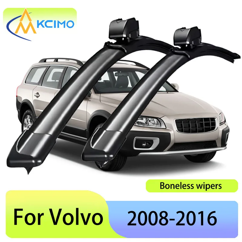 

Для Volvo V70 XC70 2008-2016 щетка переднего стеклоочистителя автомобиля-всепогодные бесшумные аксессуары для стеклоочистителей, 2 шт.