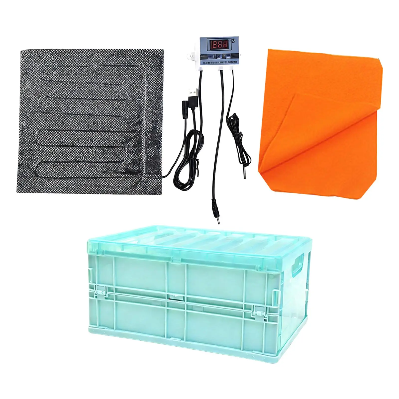 Bird Brooder Box Small Chicken Coop Versatile Bird Incubator Brooding Box Chicken Breeding Box Poultry Brooder for Hamsters