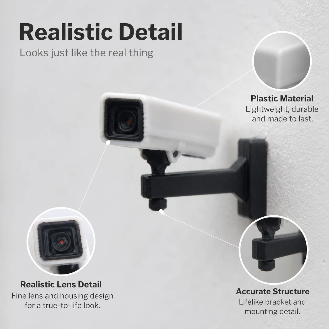 1:12 Scale Miniature Security - Home Security With Camera ulasan dan harga