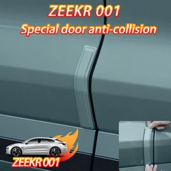 For ZEEKR 001 Stickers door anti-collision strip hidden anti-scratch special rub ABS car accessories