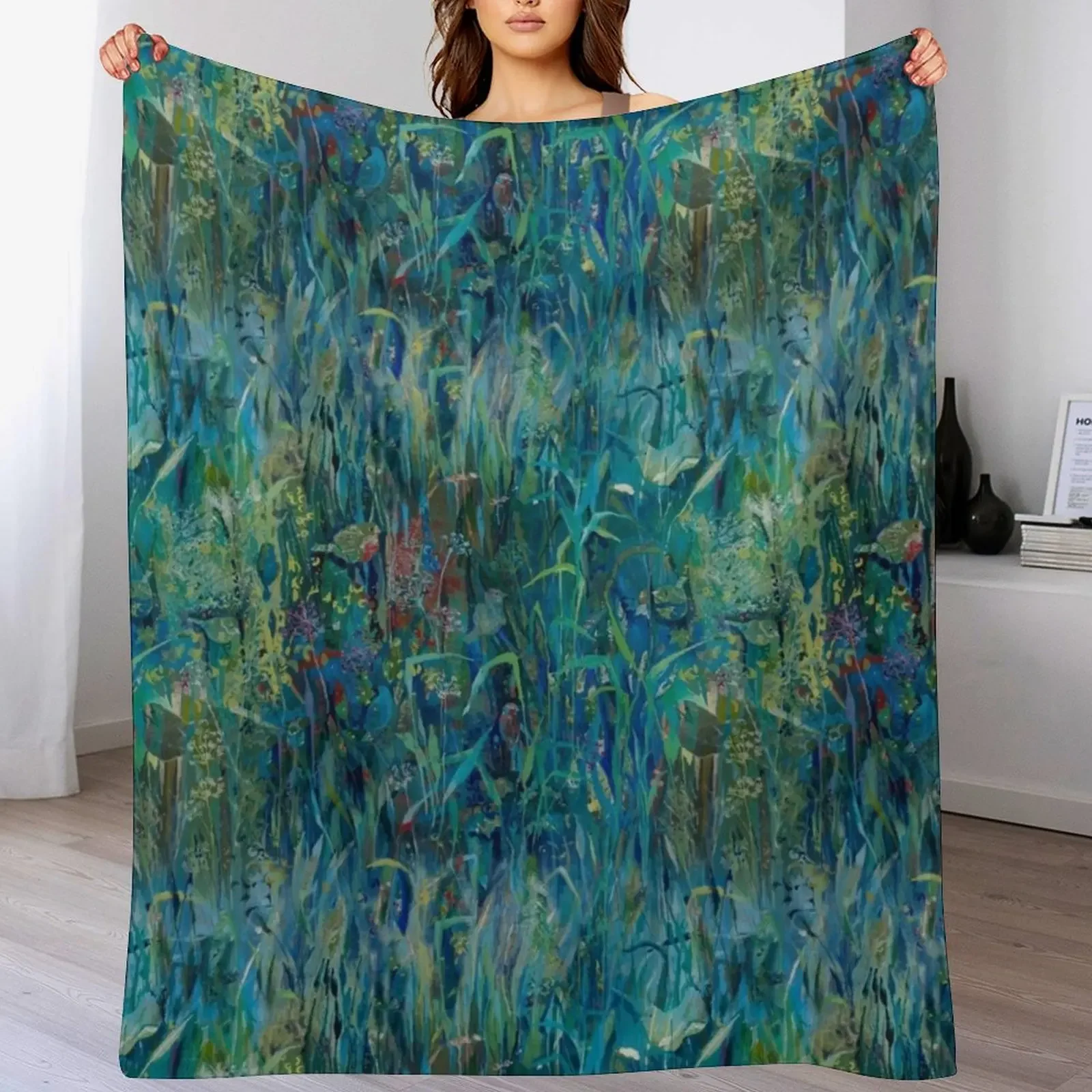 

Across the Beck Throw Blanket halloween Fashion Sofas Vintage bed plaid Blankets