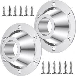 2Pcs RV Table Base Table Leg Base Mount Flush Aluminum Alloy Stowable caravan Leg Mount Bracket for Standard RV Table
