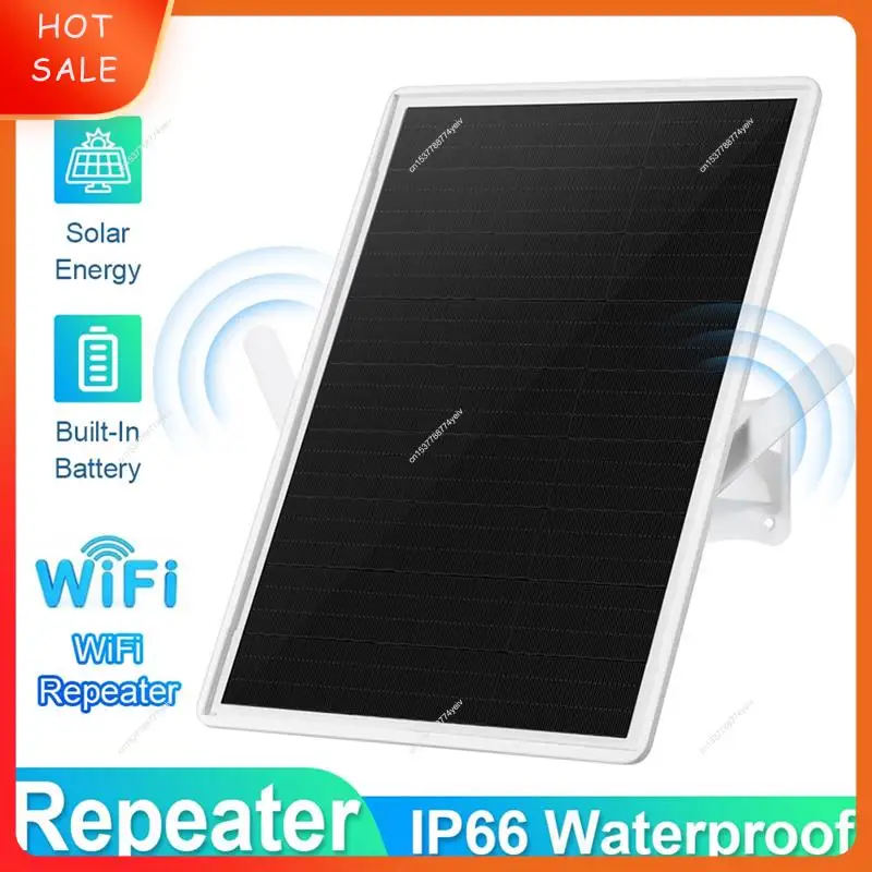 Repetidor WIFI Solar para exteriores, extensor de rango Wi-Fi resistente a la intemperie, amplificador de señal de Internet inalámbrico de 2,4 Ghz, batería de 20000Mah A62X